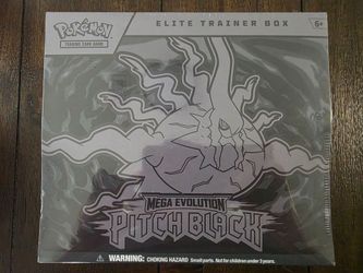 Pitch Black Elite Trainer Box ETB SEALED New