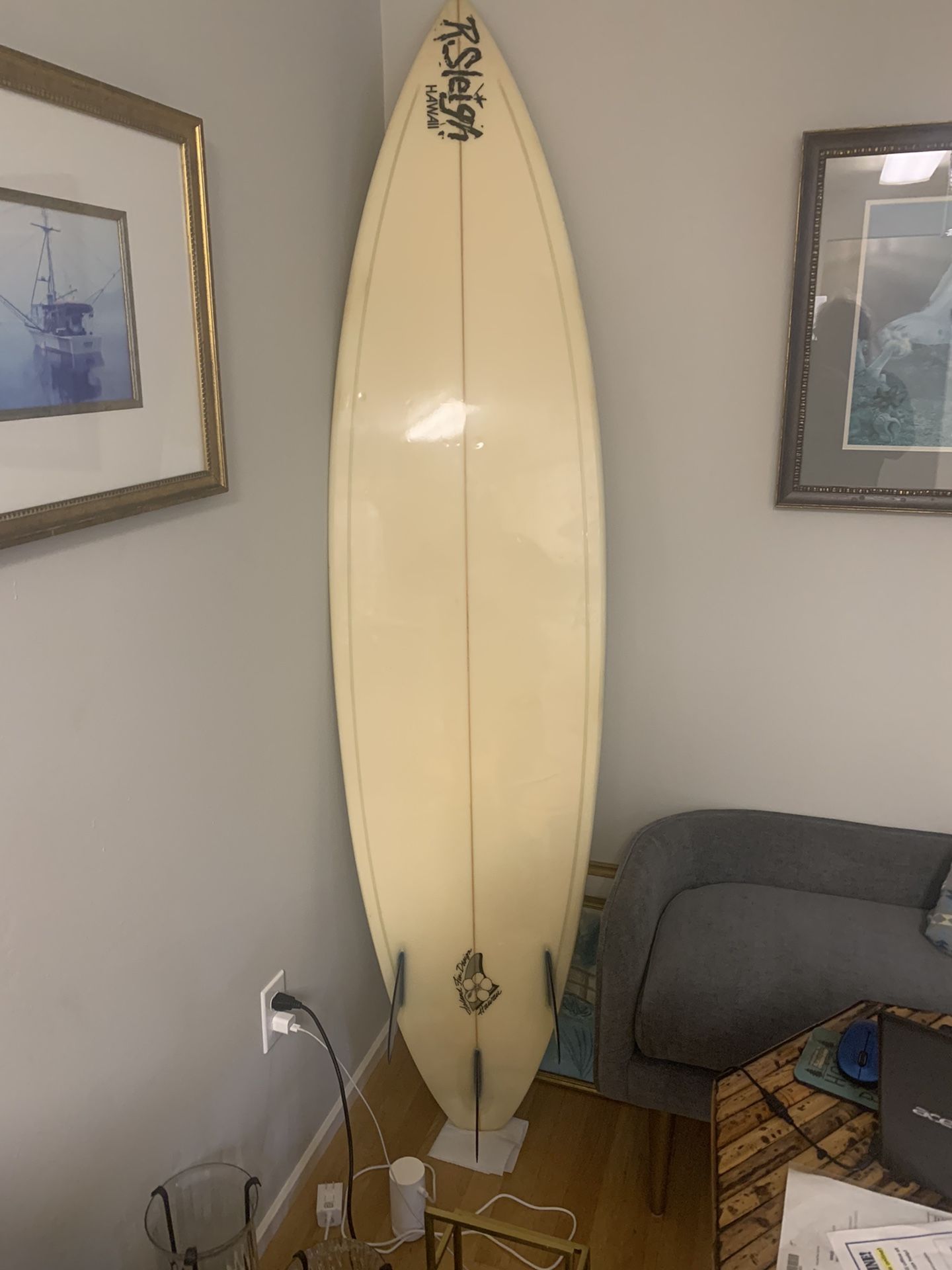 Randy Sleigh 7’-0” Surfboard 