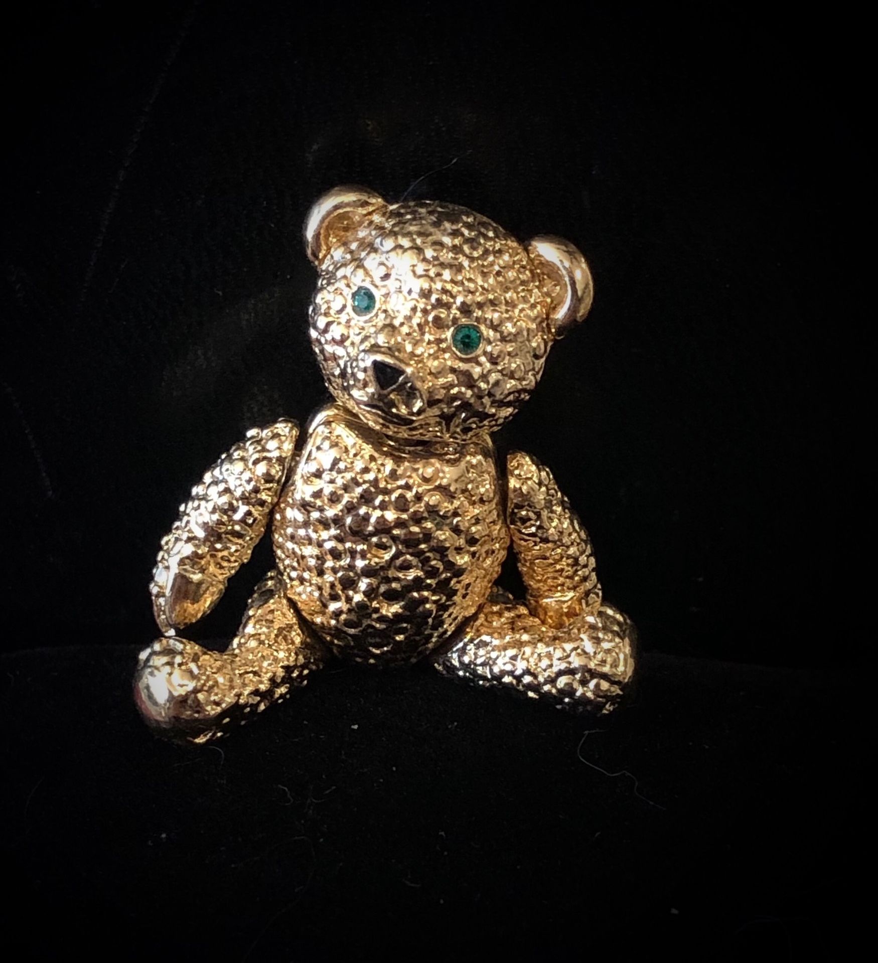 Napier Teddy Bear Pin Broach