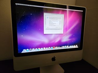 Vintage 20" inch Apple iMac A1224 aluminum All-in-One desktop
