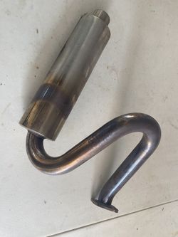 Custom Exhaust For Gas Ezgo Txt Golf Cart