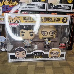 Funko Pop Schitt's Creek Moira Rose David Rose Fold In The Cheese Targetcon Exclusive Target