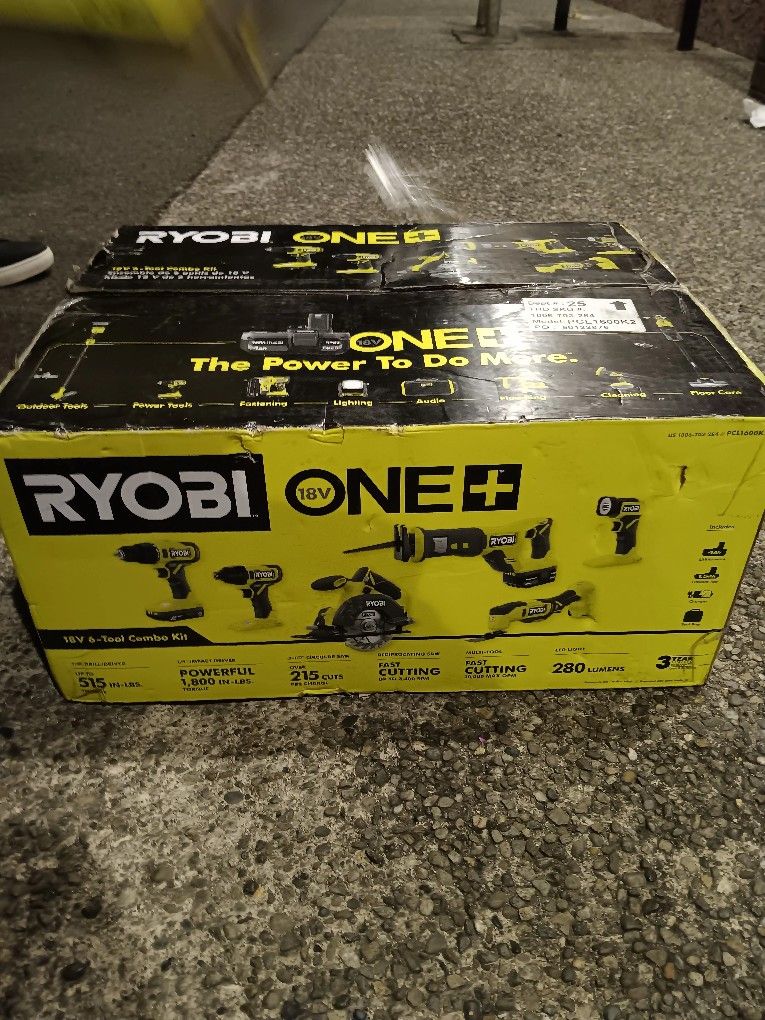 Ryobi One+ 18v 6tool Combo Kit for Sale in Federal Way, WA OfferUp