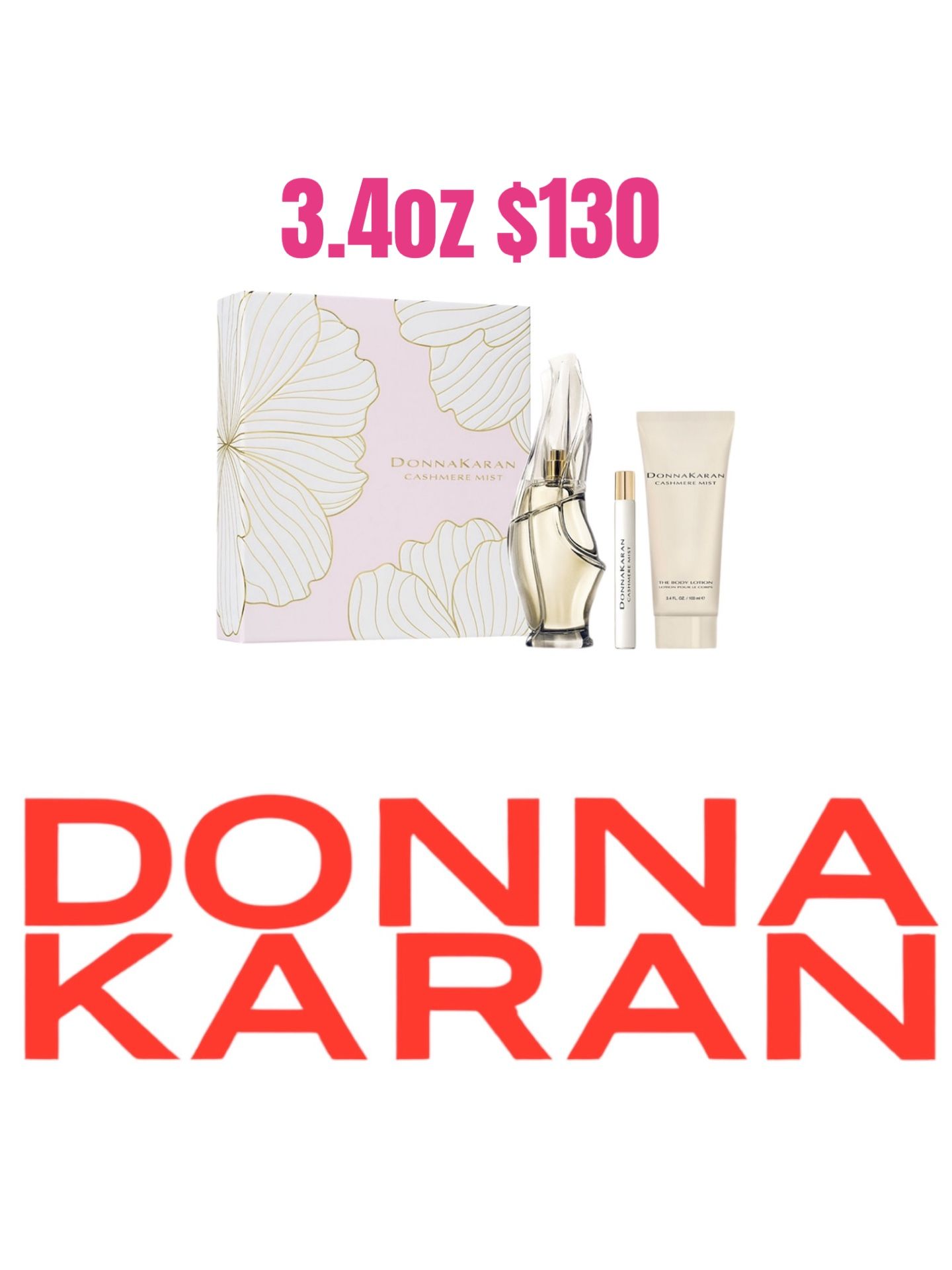 Donna Karan New York 3-Pc. Cashmere Mist Eau de Parfum Gift Set💯original FIRM PRICE NO OFFERS ❌❌