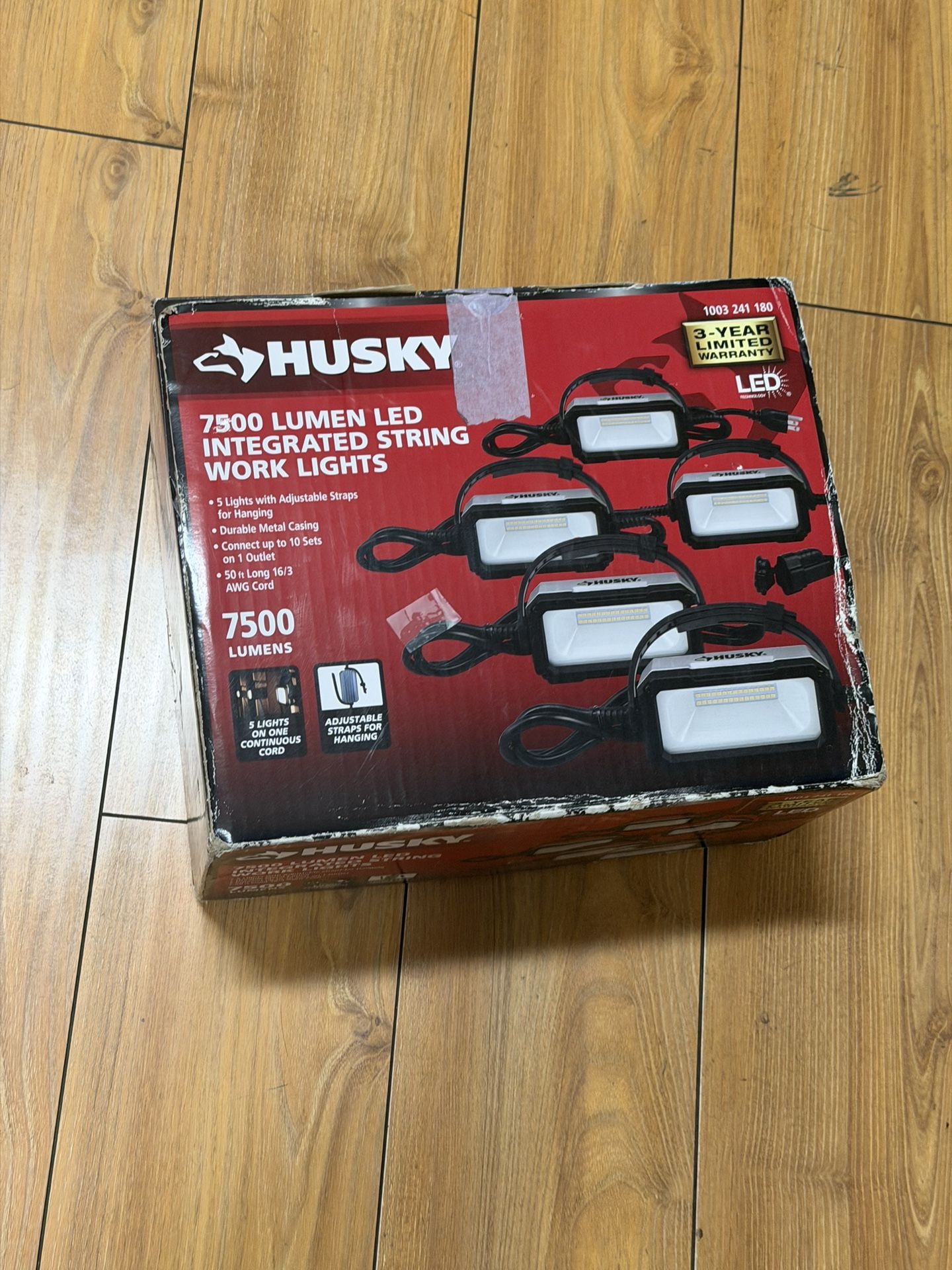 New Husky 7500 Lumen LED String Light 1003 241 180