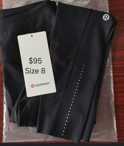Lululemon Fast And Free HR Tight 25" Pockets Size 8 $95
