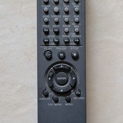 SONY RMT-D165A remote control  for TV DVD Combo.