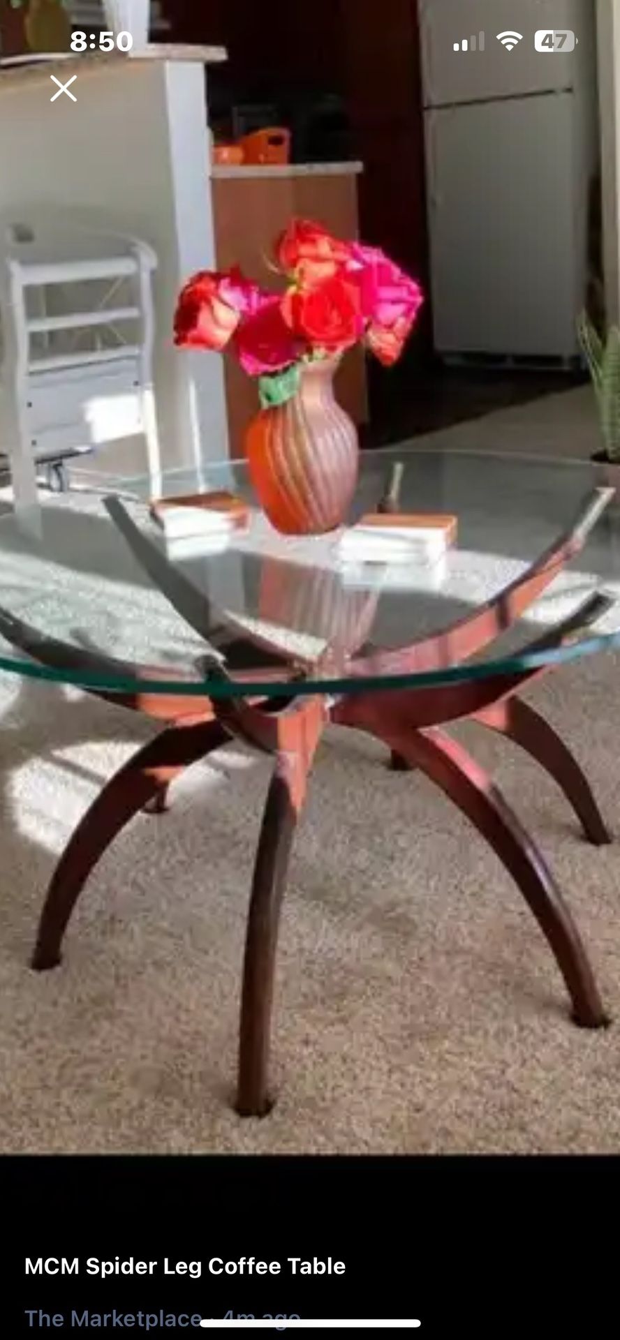 MCM Spider Leg Coffee Table