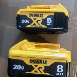 Dewalt XR Batteries $140 