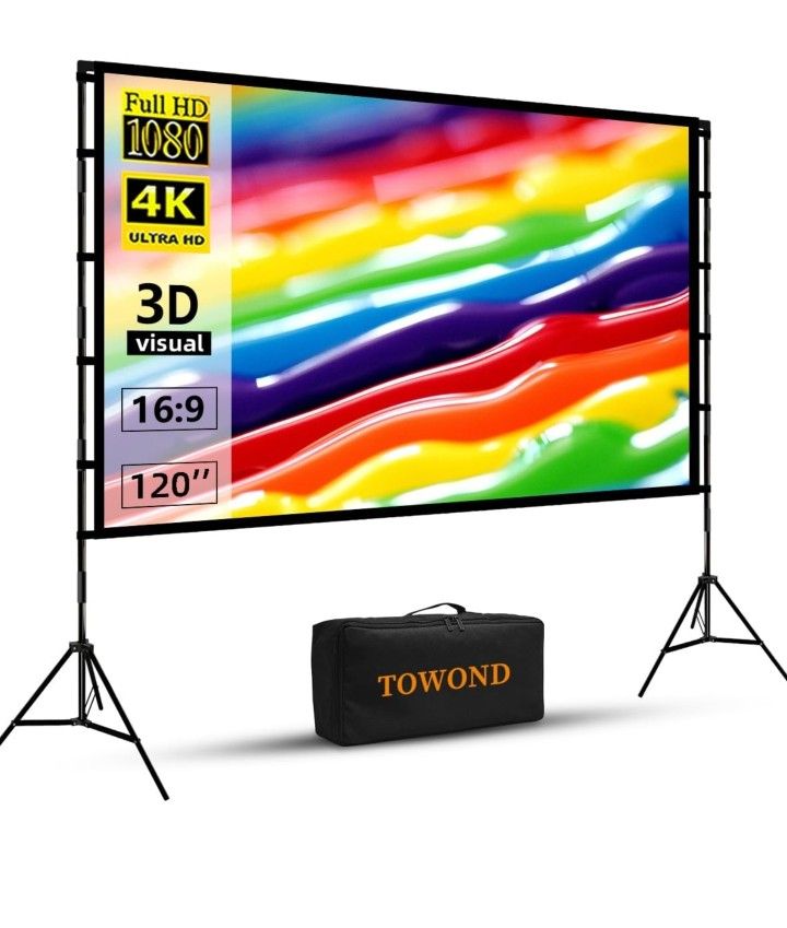 Projector Screen and Stand