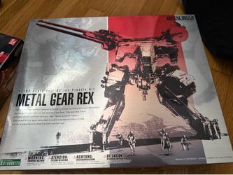 Kotobukiya Metal Gear Solid Metal Gear Rex 1/100 Scale Model Kit
