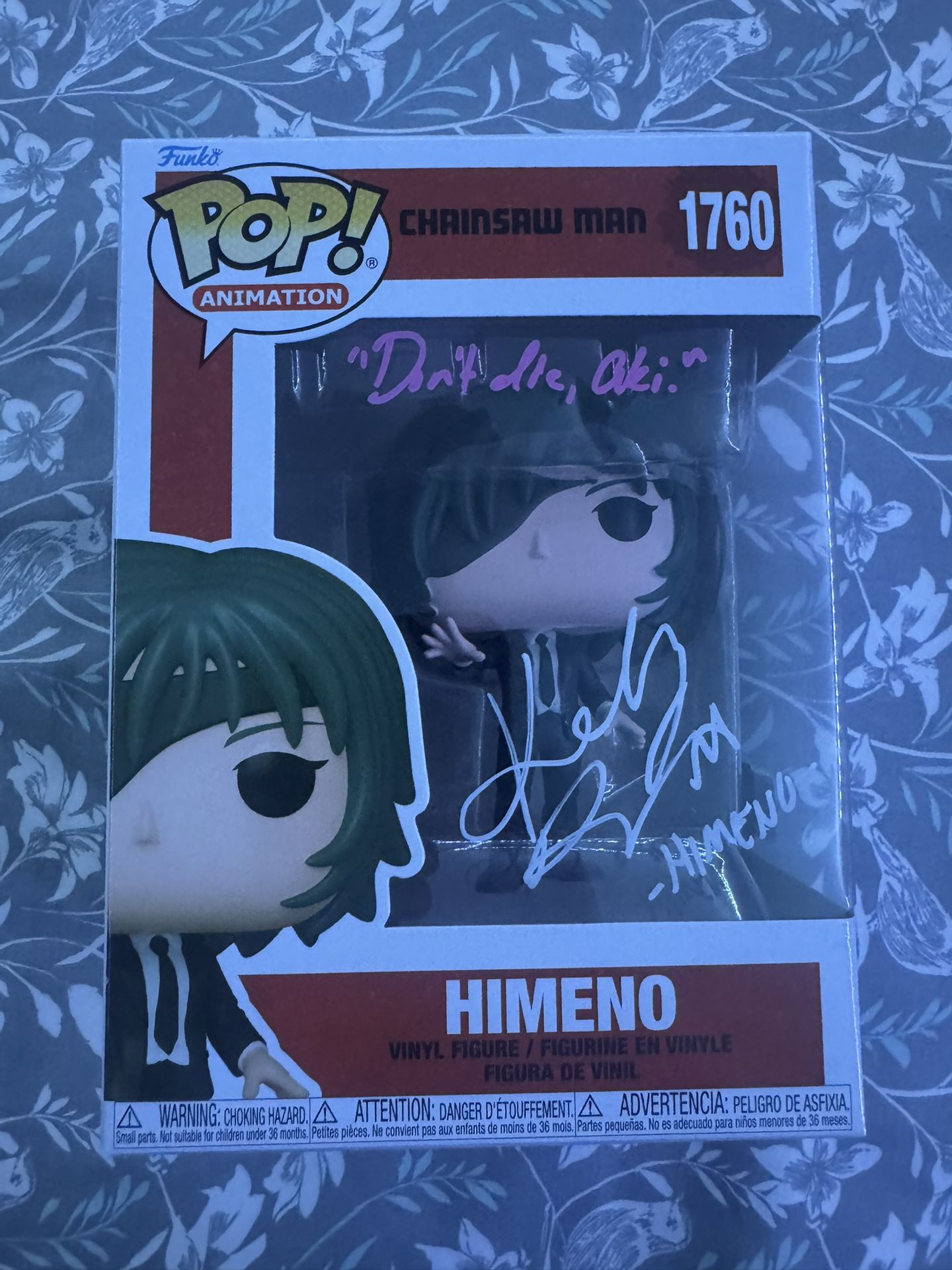 Katelyn Barr Signed Himeno Funko Pop 