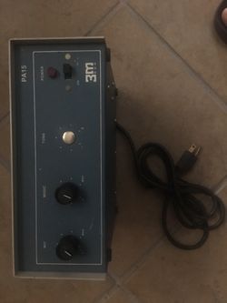 3M PA15 amplification