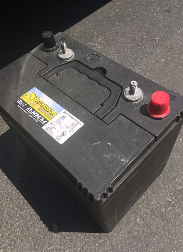 Expedition deep cycle rv 24dcm 12v battery for sale in salt lake