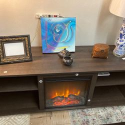 Tv Stand With Heater 