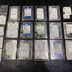 Over 10tb Of Storage In Drives 2.5 And 3.5 Size LOOK