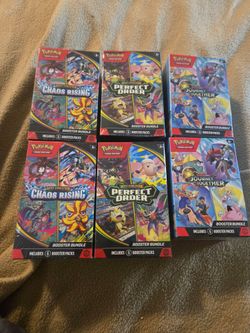 Pokemon booster bundles