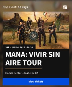 Mana Concert
