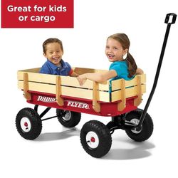  All Terrain Wheels Radio Flyer Red Wagon
