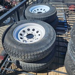 6 Lug Trailer  Tire Set