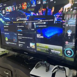 PS5 Pro With 2 Dual Controllers 