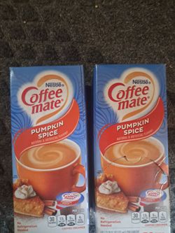 Pumpkin Spice Coffee Mate 100 single serve creamers