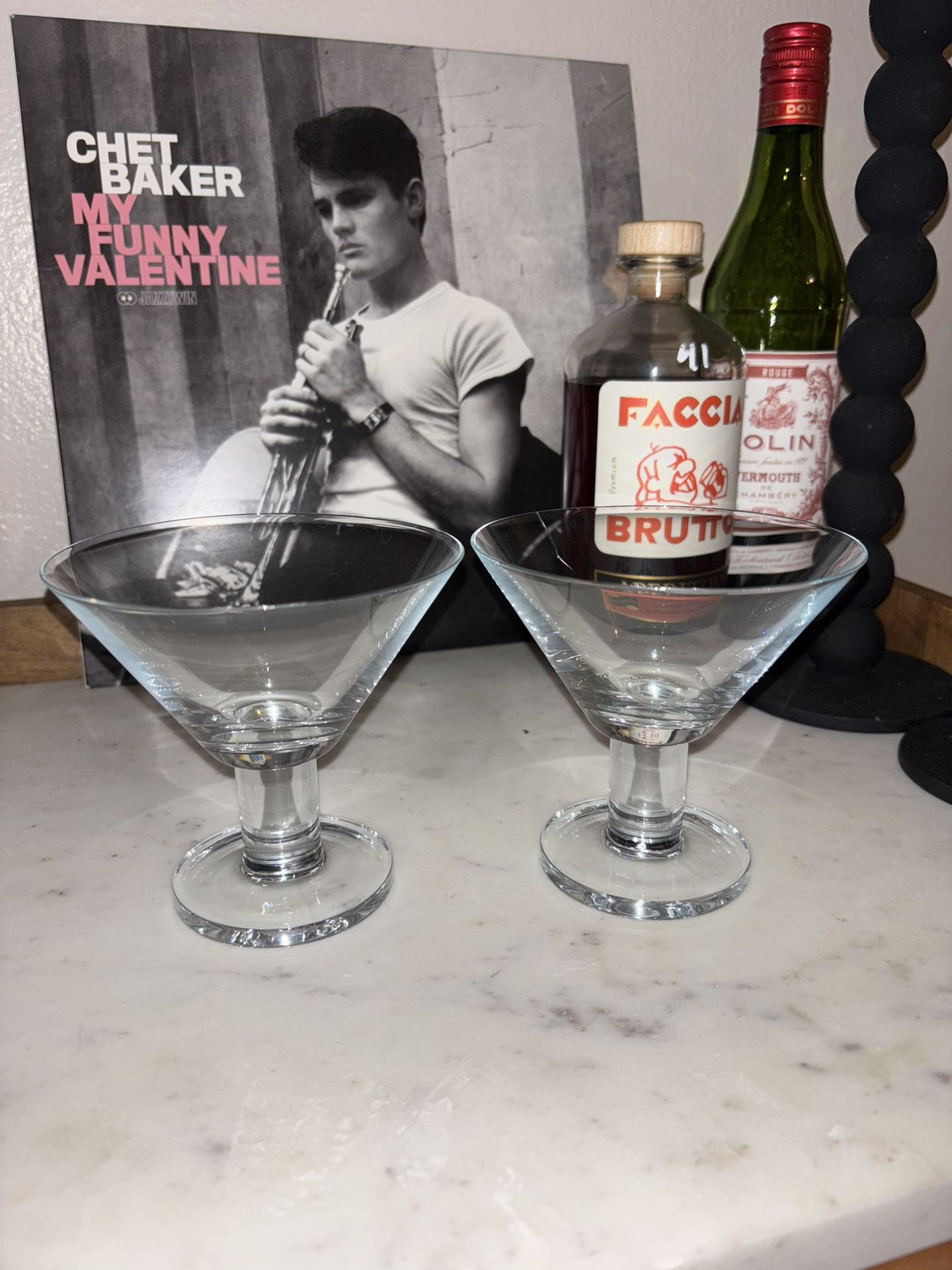 Martini glasses