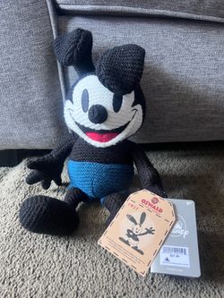 Disney Parks Classic Cozy Knit Oswald The Lucky Rabbit Plush