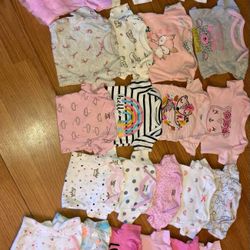 0 to 3 month huge lot onsies 