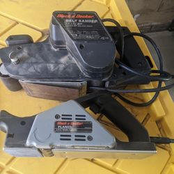 Black & Decker Planer And Sander