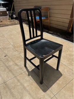 Metal chairs