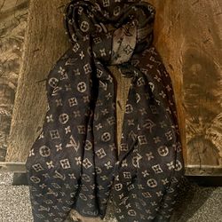 LOUIS VUITTON LOUIS VUITTON scarf scarves M71911 cotton Mulch color Used  Women LV M71911｜Product Code：2107600882932｜BRAND OFF Online Store