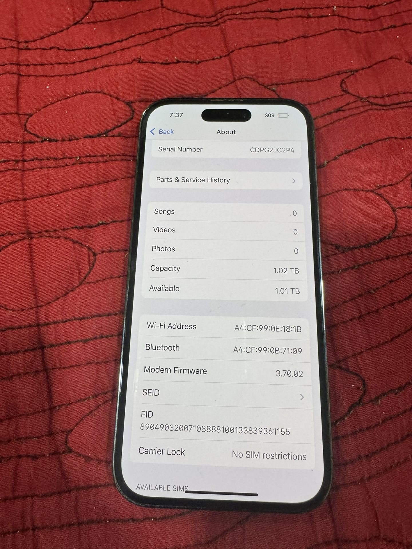 iPhone 14 Pro