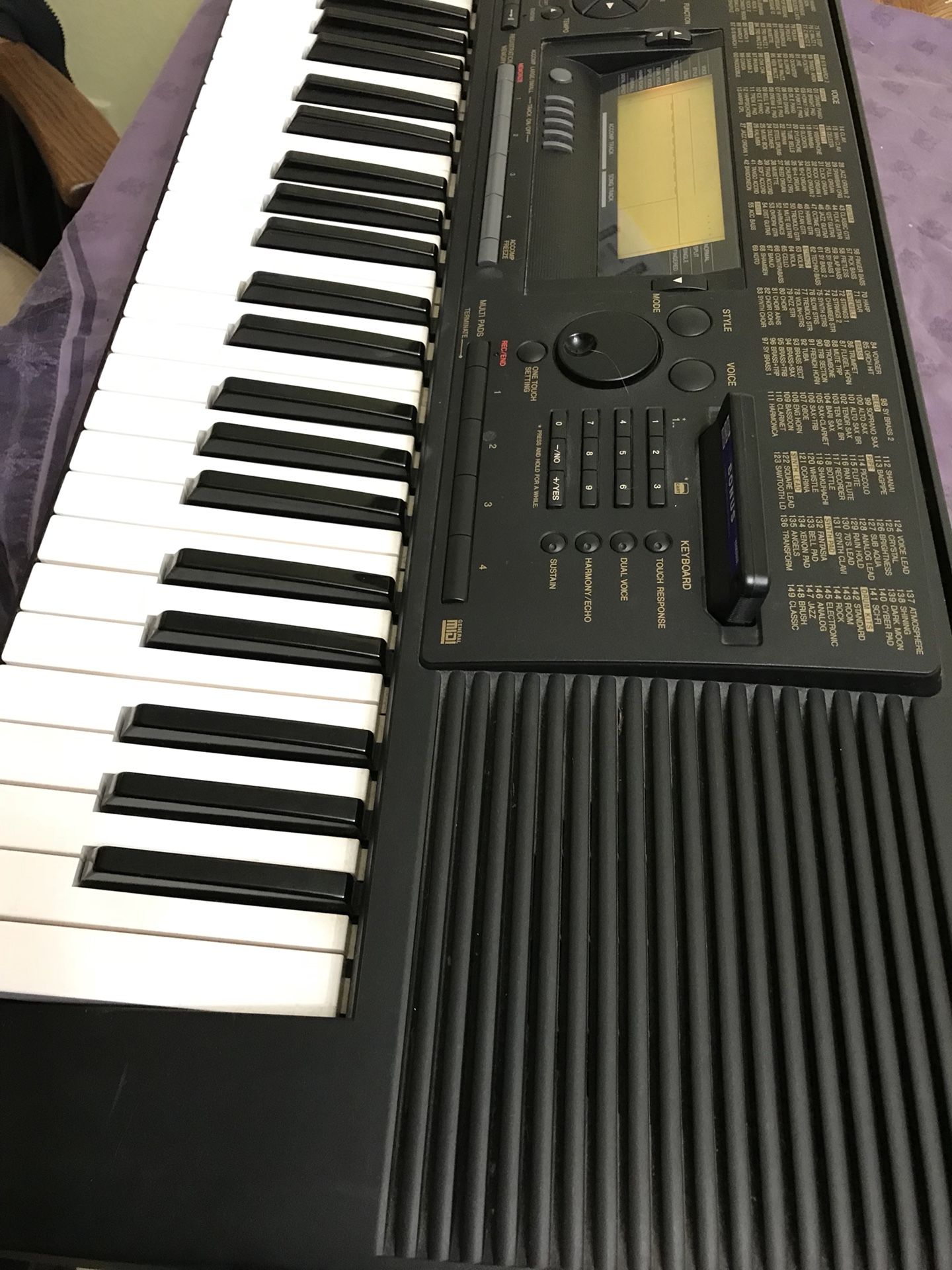 Yamaha psr top 520 keyboard