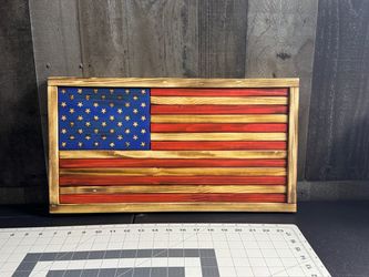 Wooden flag