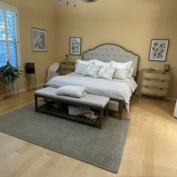 Living Spaces Corina Bedroom Bench