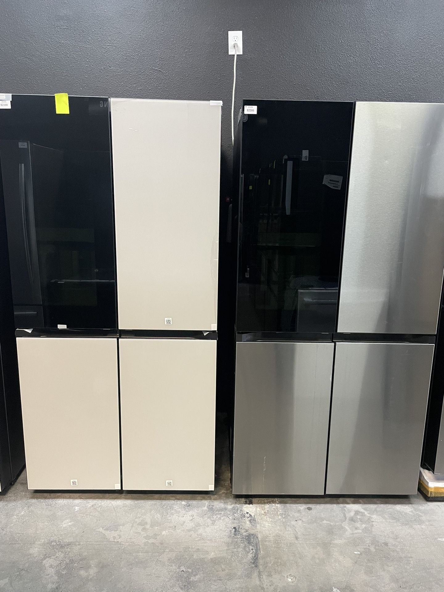 Samsung Bespoke Flex Refrigerators With Beverage Center