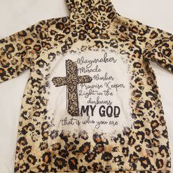 Women's Leopard Print Waymaker Sweatshirt NEW