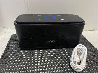 DOSS SOUNDBOX  PORTABLE Touch BLUETOOTH SPEAKER-Black