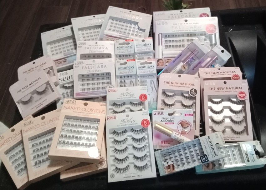 Huge Collection Of Ardell Eyelashes & Kiss Falscara Lashes