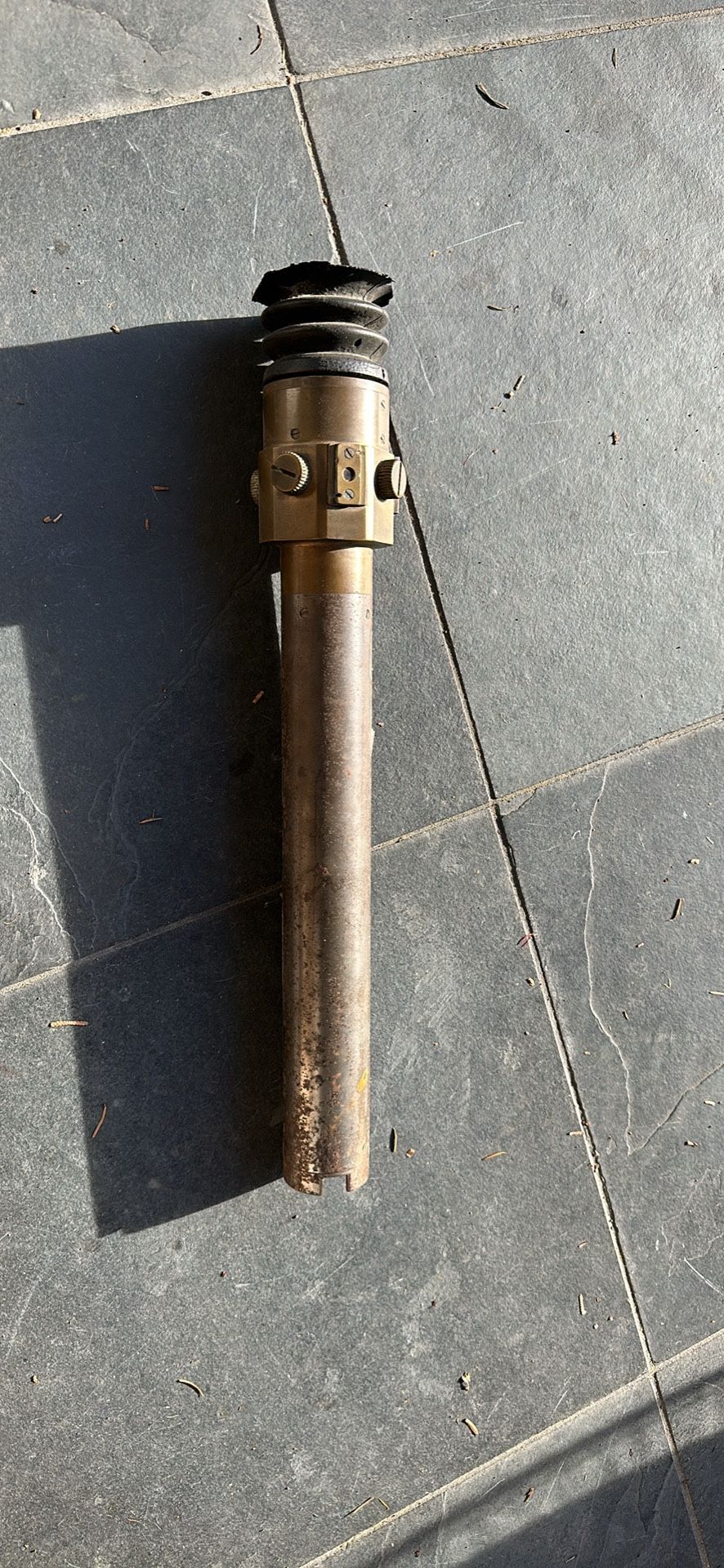 Antique Brass Howitzer Sight