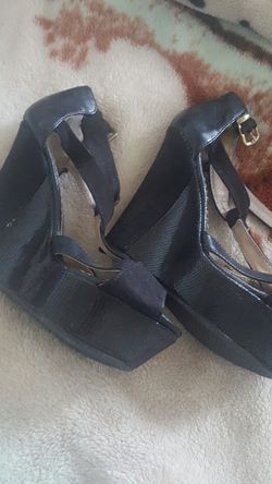 Black heels