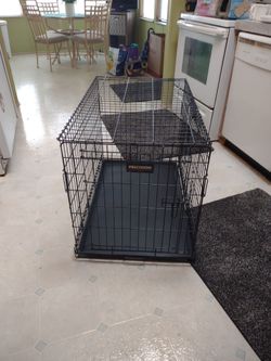 Precision Pet Products Two Door Provalue Wire Dog Crate, 36 Inch, For Pets 50-70 lbs, With 5-Point Locking System
Overall Pick