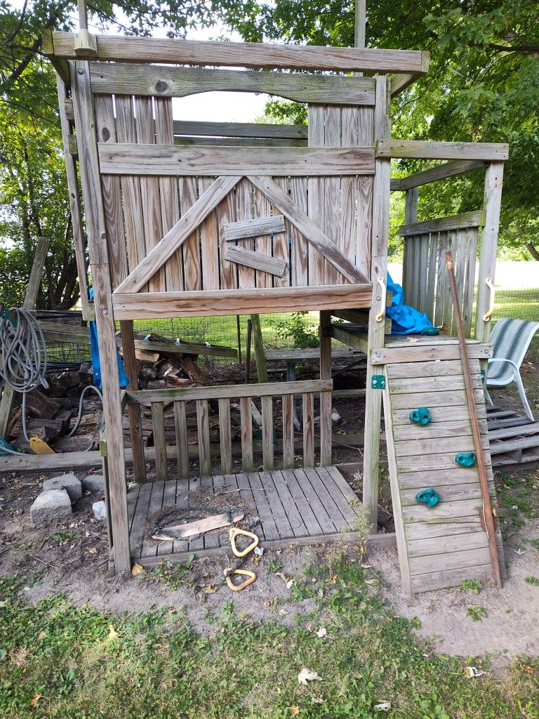 Wooden Playground Set