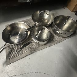 Stainless Steel Pots & Pans Set 