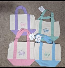 Trader Joe mini tote bags
