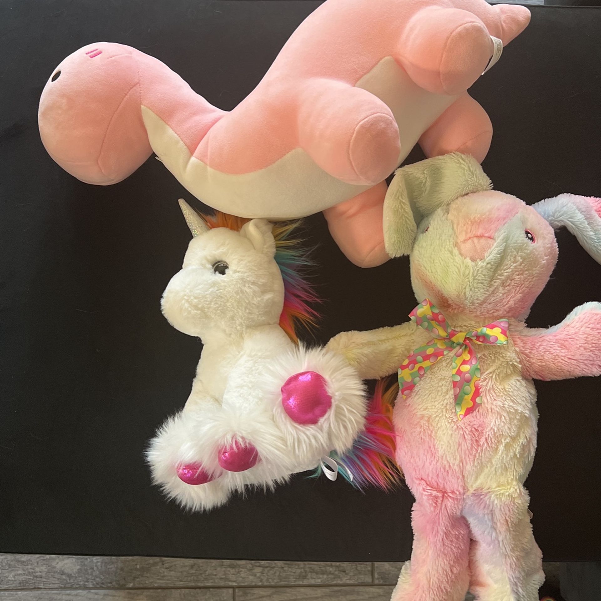 3 Stuffed Animals