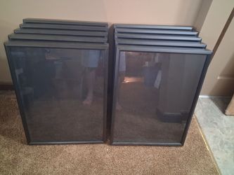 Lot of 10 Matte Black Shadow Boxes 24" x 18" x 1.5"