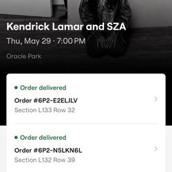 Kendrick Lamar And SZA 