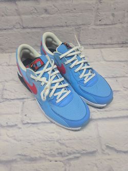 Nike Men's Air Max Excee Shoes UNC University Blue Red Size 7.5 Oilers